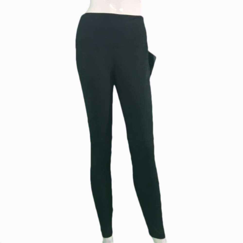 Lysse Gray Faux Suede Leggings (1157)